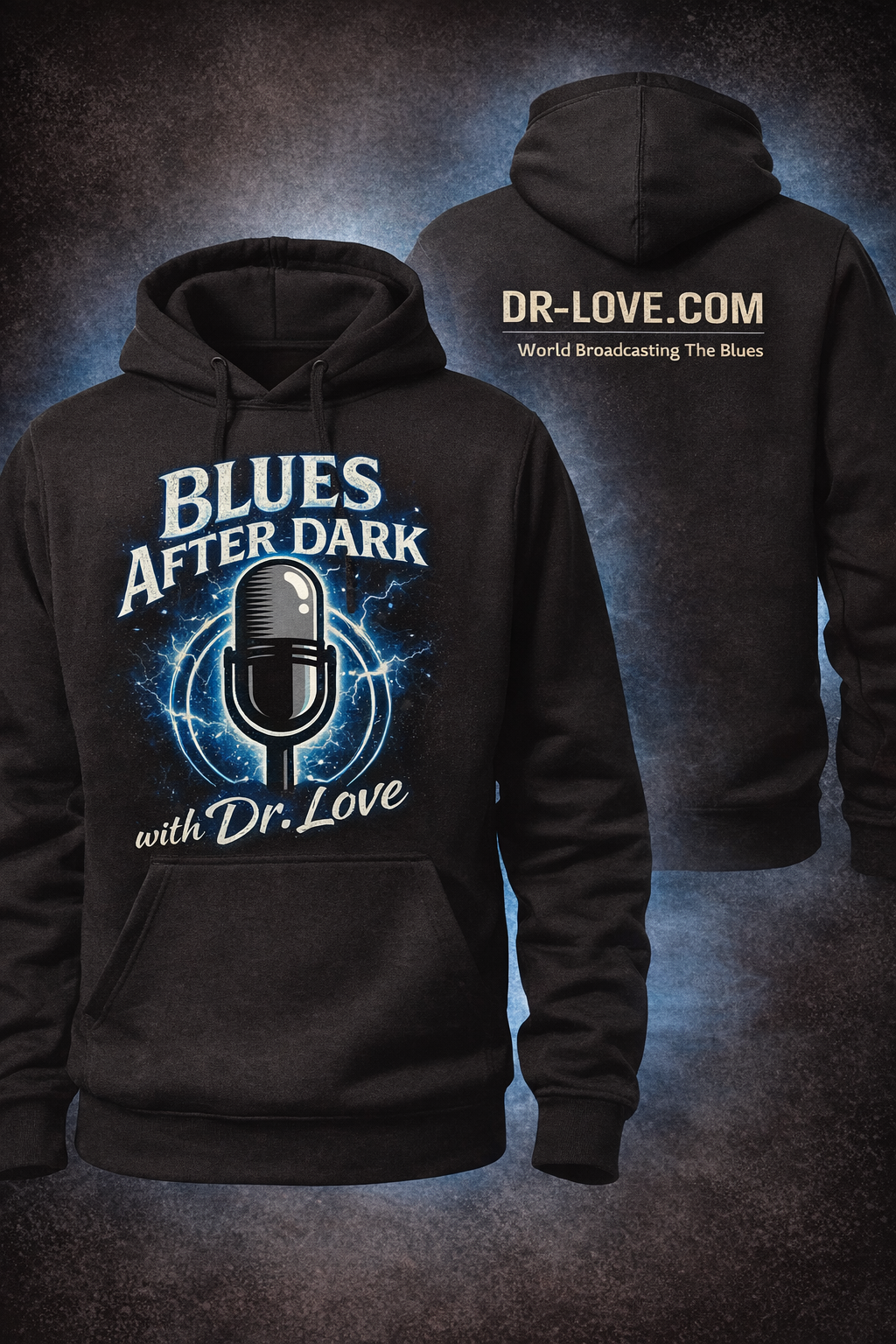Blues After Dark Coffee Mug with Dr. Love