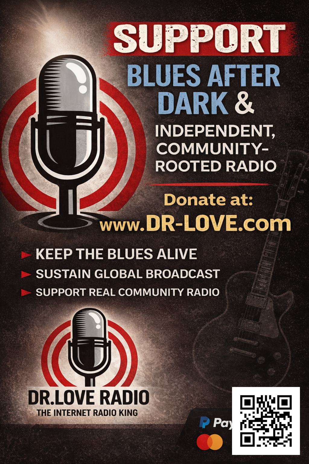 Support Blues After Dark - Keep Independent Radio Alive