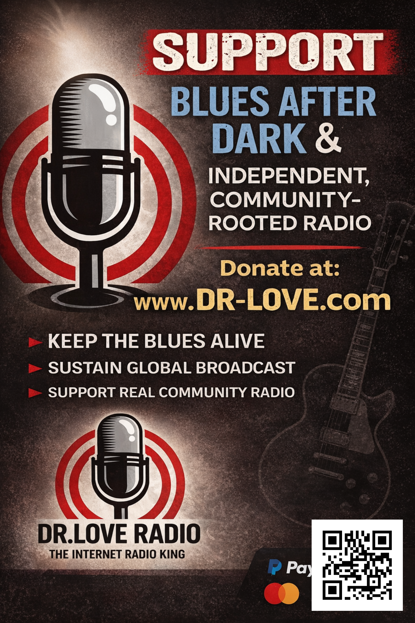 Support Blues After Dark - Keep Independent Radio Alive