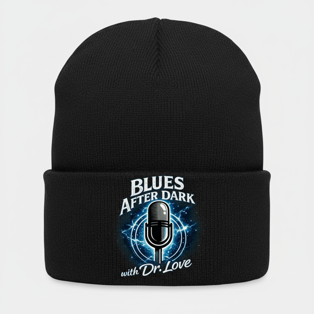 Black Blues After Dark Beanie