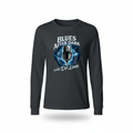 Blues After Dark Long Sleeve Shirt Mockup