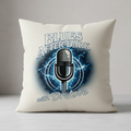 Blues After Dark pillow design