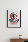 Dr. Love Radio Framed Poster