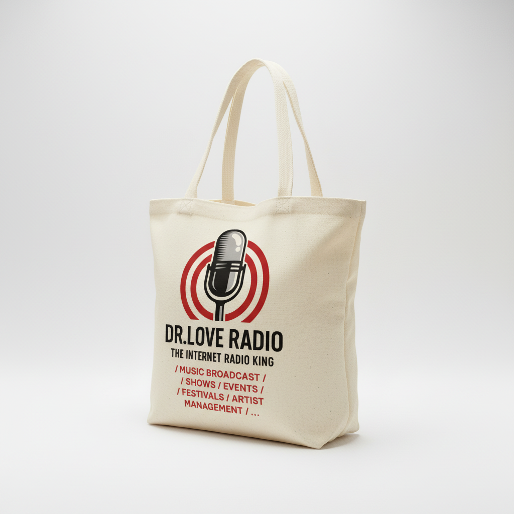 Dr. Love Radio Tote Bag