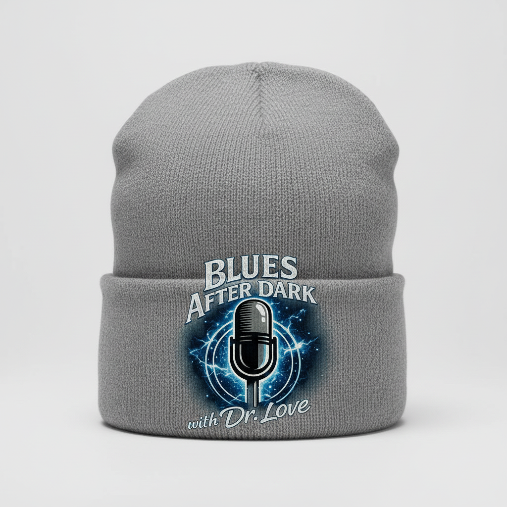Gray Blues After Dark Beanie