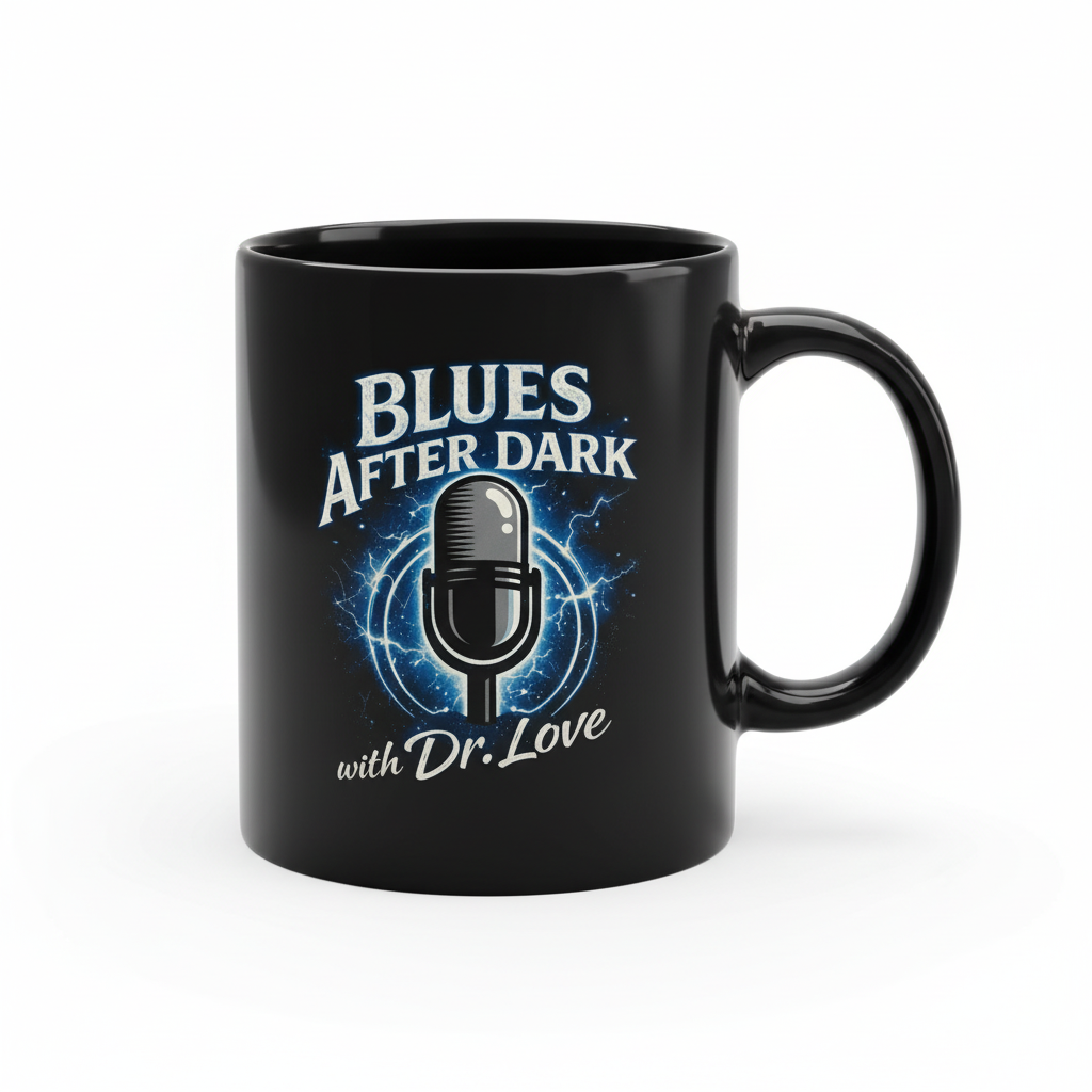 Blues After Dark ceramic coffee mug product photo