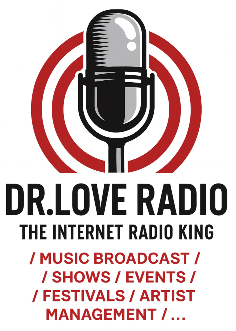 Dr. Love Radio Vintage Microphone Canvas Wall Art